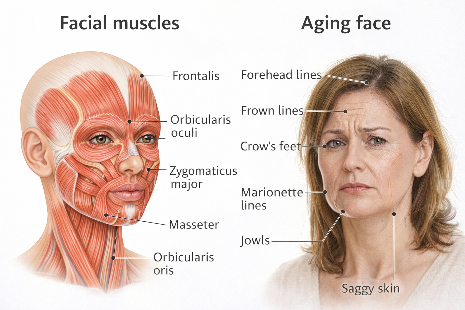 How Stress Ages the Face